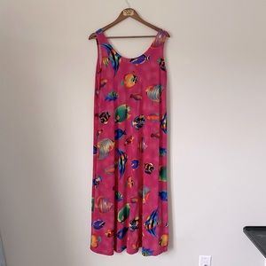 Estate Sale Jostar fish dress size large